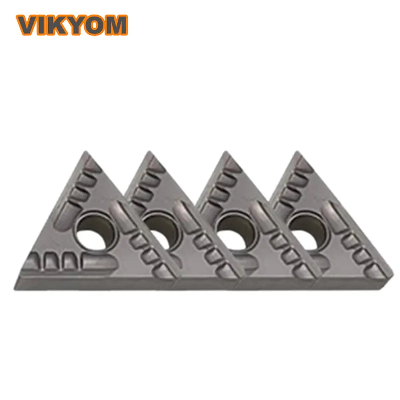 Lâmina De Torno De Carboneto De Tungstênio Turning Plate, inserções cerâmicas De Metal, bom acabamento, TNMG160404 R