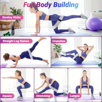 Fabric Hip Resistance Bands 3