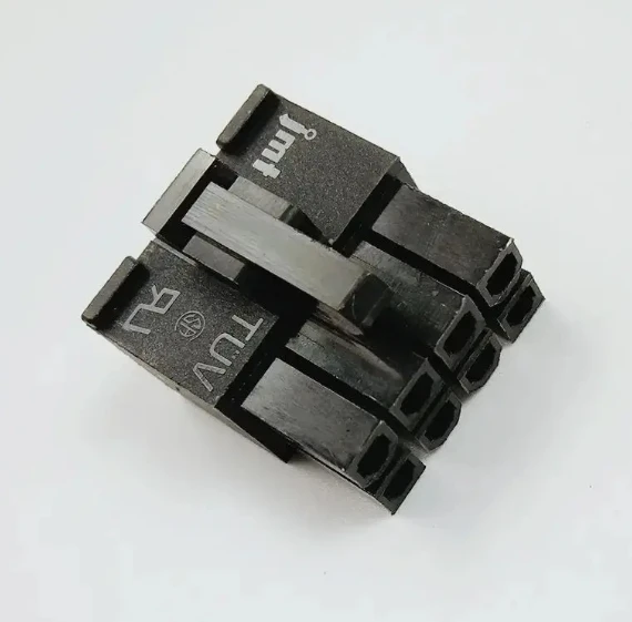 4.2mm black CPU 8PIN 8-Pin 8PIN male Connector Power plastic shell Housing
