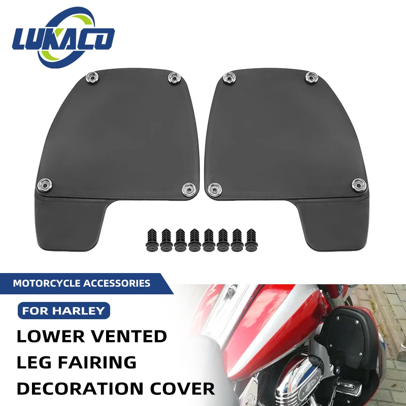 

Motorcycle Lower Vented Fairing Glove Box Cover For Harley Touring Street Electra Road Glide Road King Ultra Classic 1983-2013