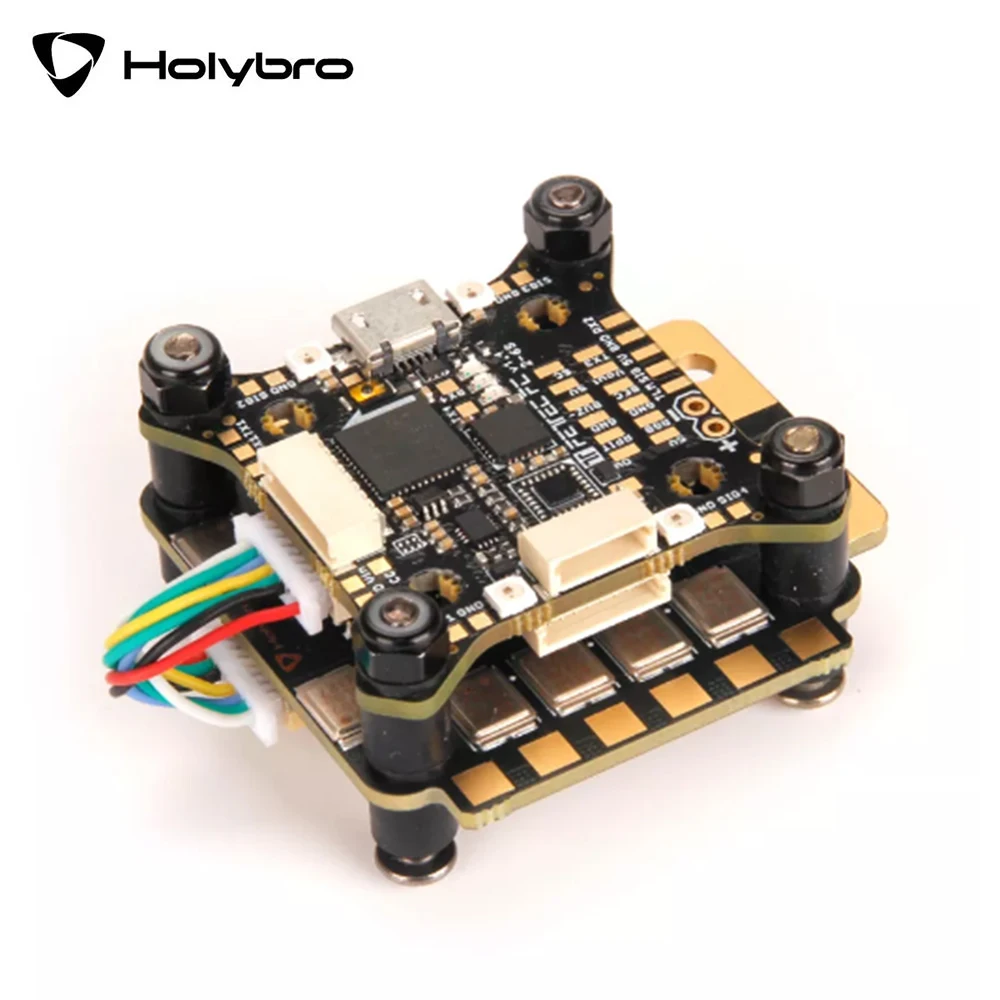 

Контроллер полета OSD Holybro FETTEC FC G4, 170 МГц, IIM-42652 W/ Tekko32 F4 50A / Matel 65A 4 в 1 ESC 2-6S для радиоуправляемого FPV дрона