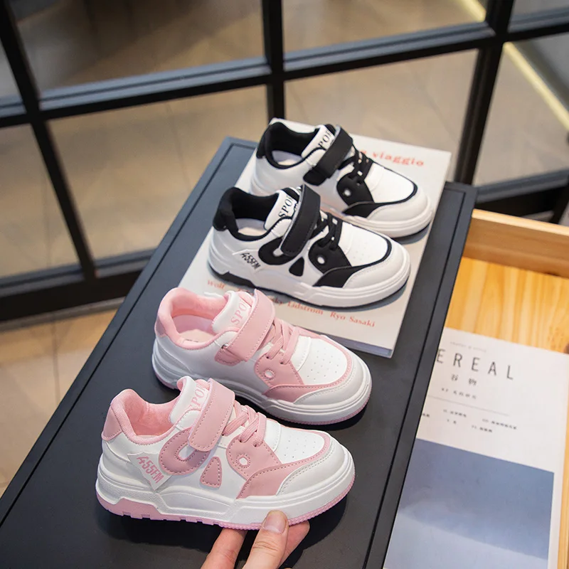 Chaussures de planche à l'offre elles souples pour filles, baskets décontractées pour enfants, chaussures de sport pour bébé