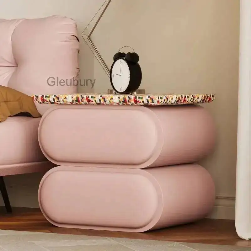 

Белые классические прикроватные тумбочки в уникальном узком дизайне в стиле Japandi, из массива дерева, с местом для хранения, мебель для дома