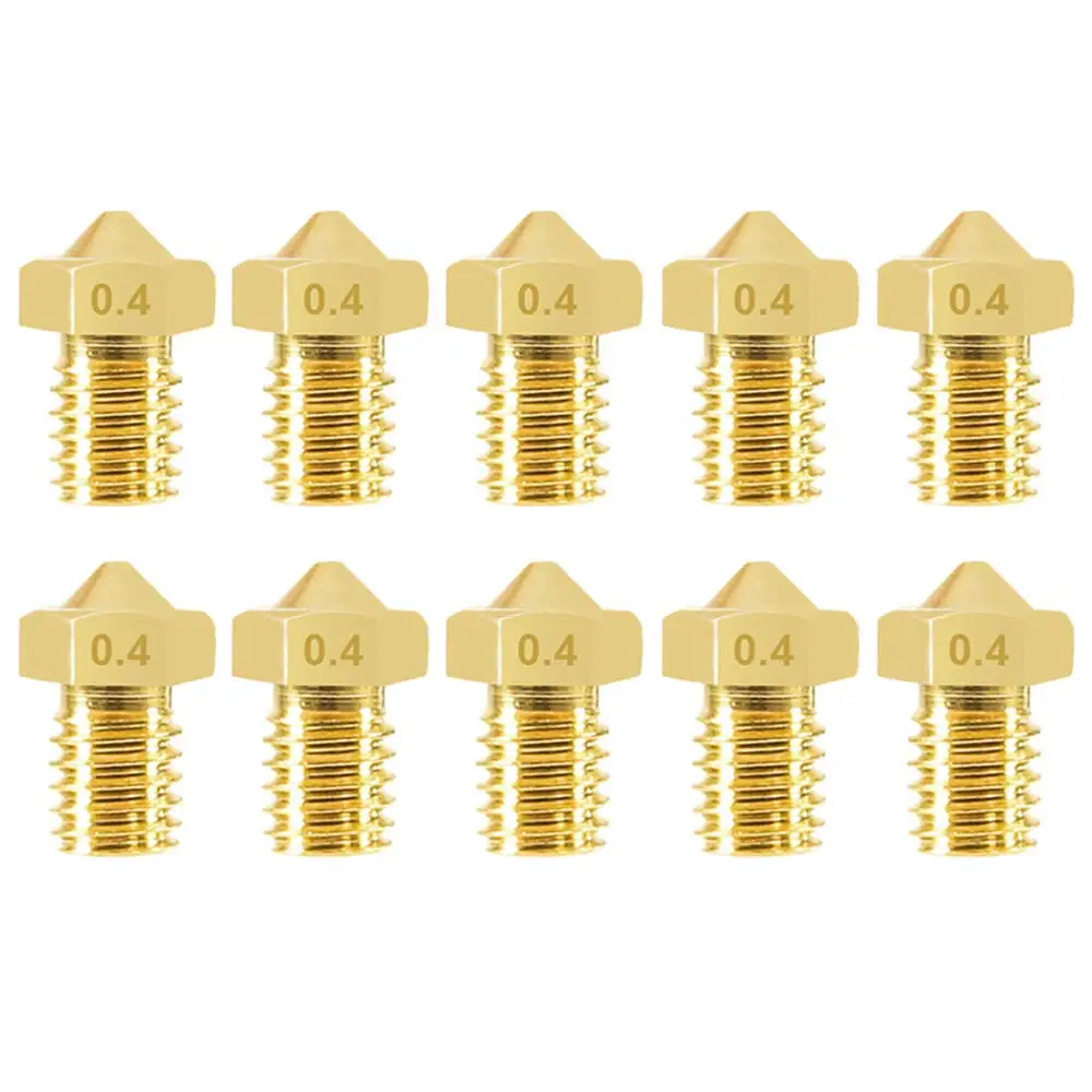 

3D Printer Nozzles for E3D V5 V6 0.2mm 0.3mm 0.4mm 0.5mm 0.6mm 0.8mm 1.0mm for 1.75mm Filament 3D Printer