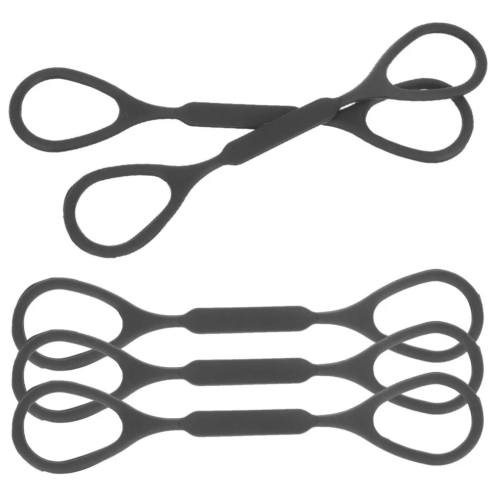 

5pcs Stopper Black Silicone Cord for Sound Tube Musical Instruments Silicone Stopper Rings For Trumpet Trumpet Parts