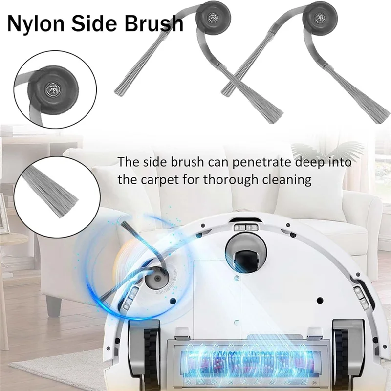 

【Price-Drop】21Pcs Replacement Parts For Roborock Q7 M5/ Q7 M5+/ Q7 L5 Vacuum Cleaner Parts Main Side Brush Hepa Filter Mop Pads