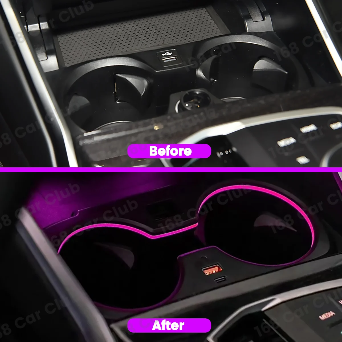 Car Led Cup Holder … - image