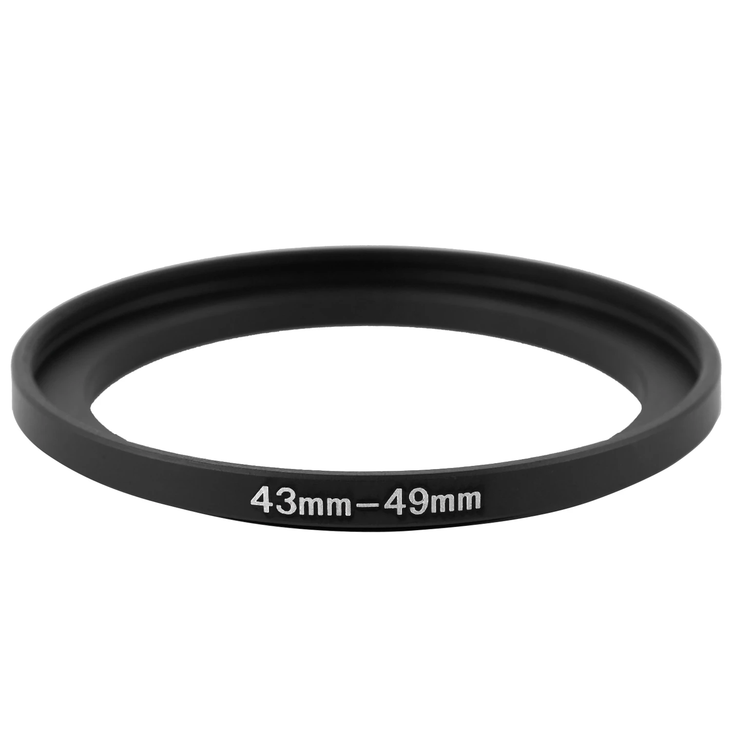 43 mm tot 49 mm metalen step-up filterringadapter voor camera