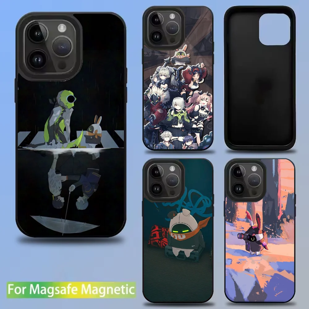 

Zenless Zone Zero Game Phone Case For IPhone 16 15 14 13 12 11 Pro Mini Max Soft Magnetic Cover