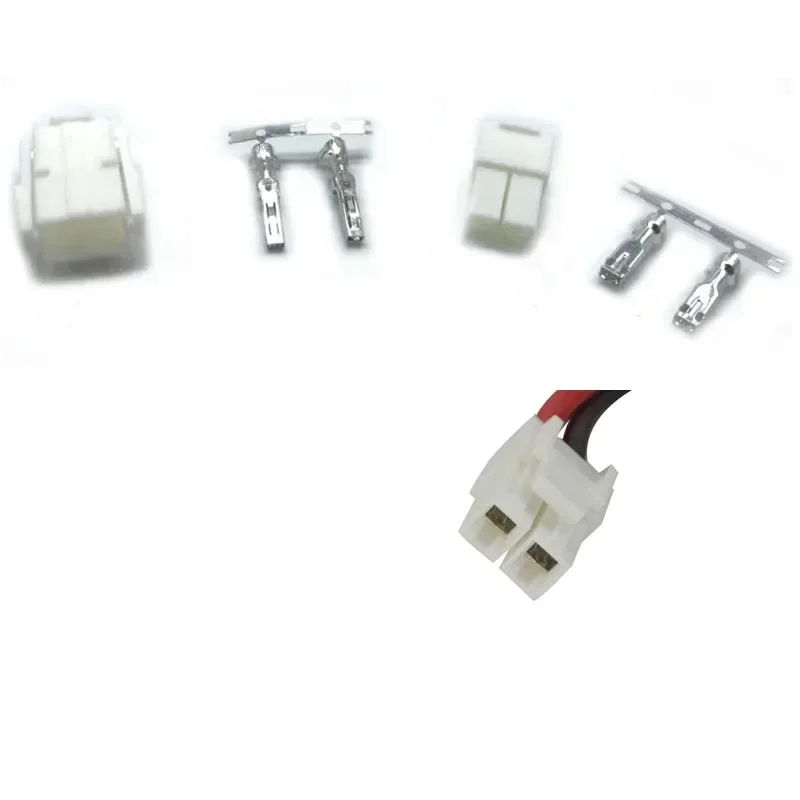 A Set Power Cable Connector Male or Female Plug Adapter For KENWOOD TK-7100H TK-760 TK768G HYT MD780 MD650 Icom Radio