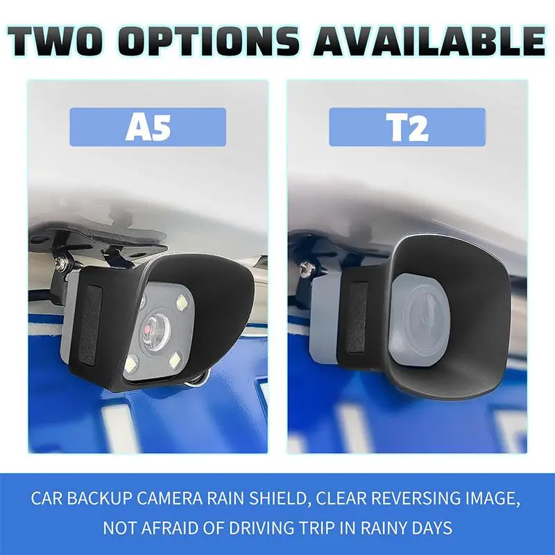 Car Backup Camera Rain Protector Silicone Universal Lens Cover Waterproof Anti Snow Outdoor Safety for All Models