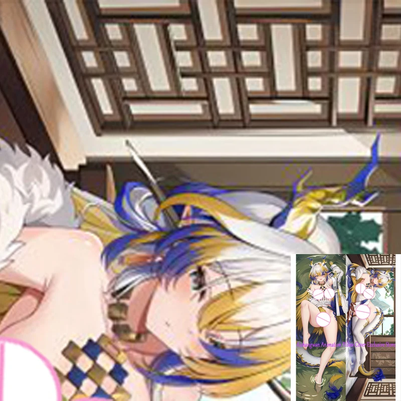 

Чехол на подушку в стиле аниме Dakimakura Shu с двусторонним принтом, 2-стороннее постельное белье, праздничные подарки, подарки