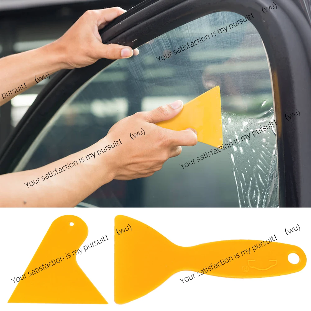 2 pieces/set, car window vinyl film wrapping scraper tool, glue removal wiper