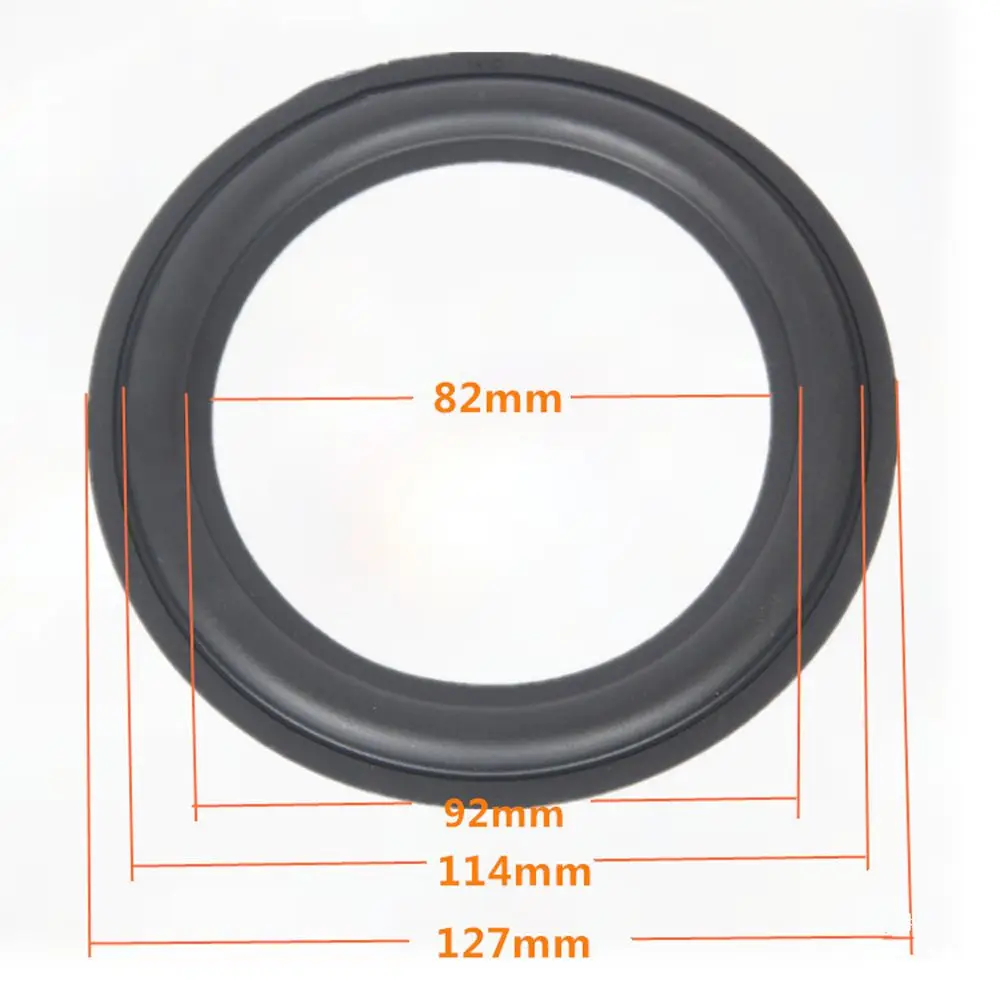 

Rubber Edge Subwoofer Repair Parts Suspension Edge Ring Speaker Folding Edge Ring Folding Ring Speaker Repair Accessories