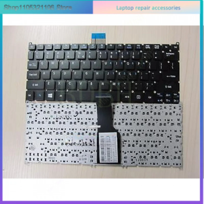 Novo teclado para Acer Aspire One 725 756 AO725 AO756 Ultrabook US preto