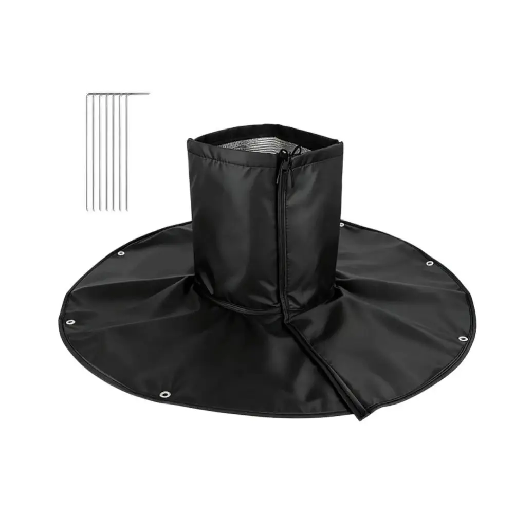 3-Layer Tree Root Protector Ground Stakes Thick Bubble Roll Winter Freeze Cover Warm Protection Easy To Use