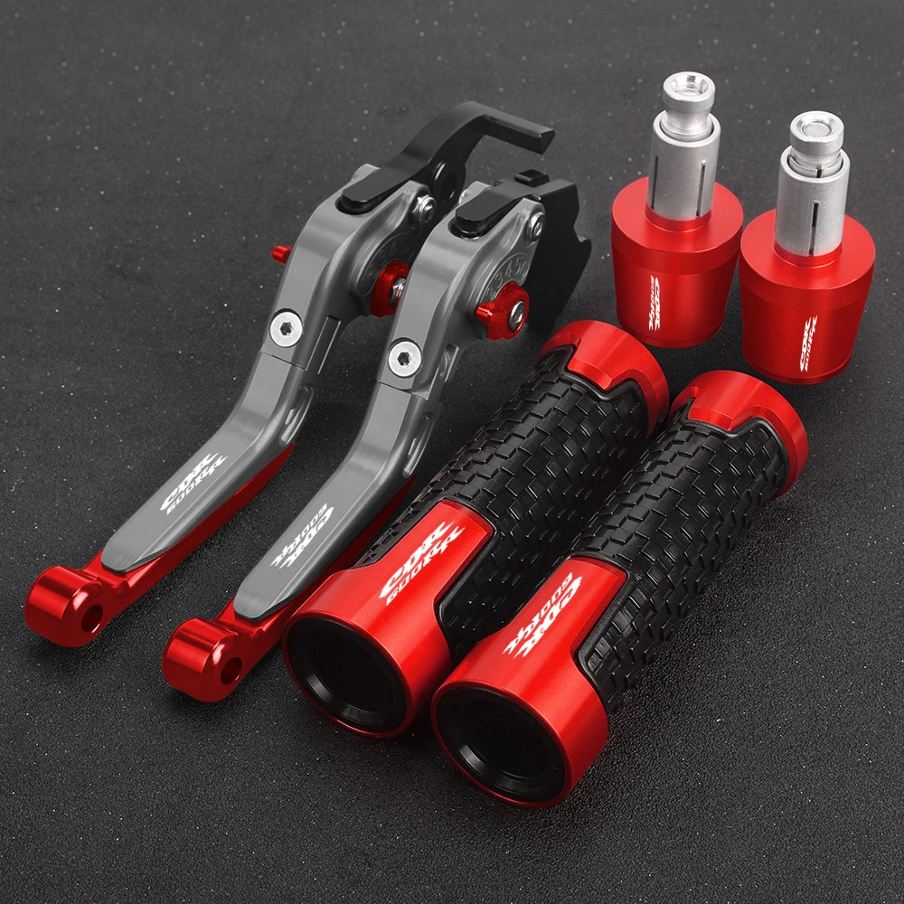 For HONDA CBR600RR 2007 2008 2009 2010 2011 2012 2013 2014 2015 2016 2017 2018 Brake Clutch Levers Handlebar Hand Grips ends 