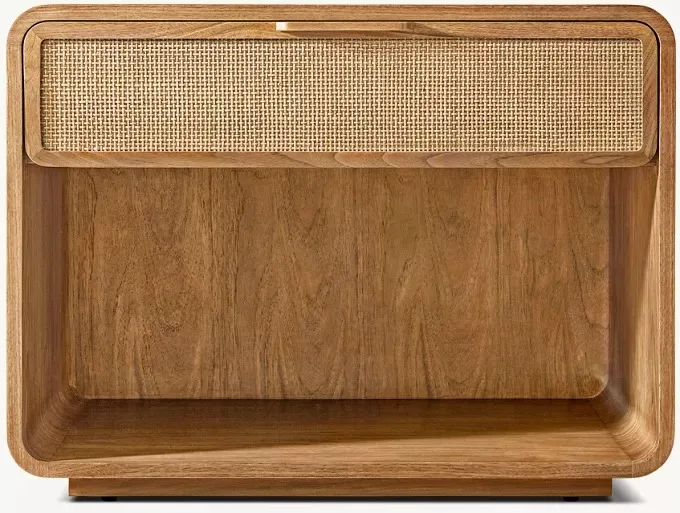 

−xx Factory Direct Sale Bedroom Modern Style Furniture Solid Wood Bed Nightstand&