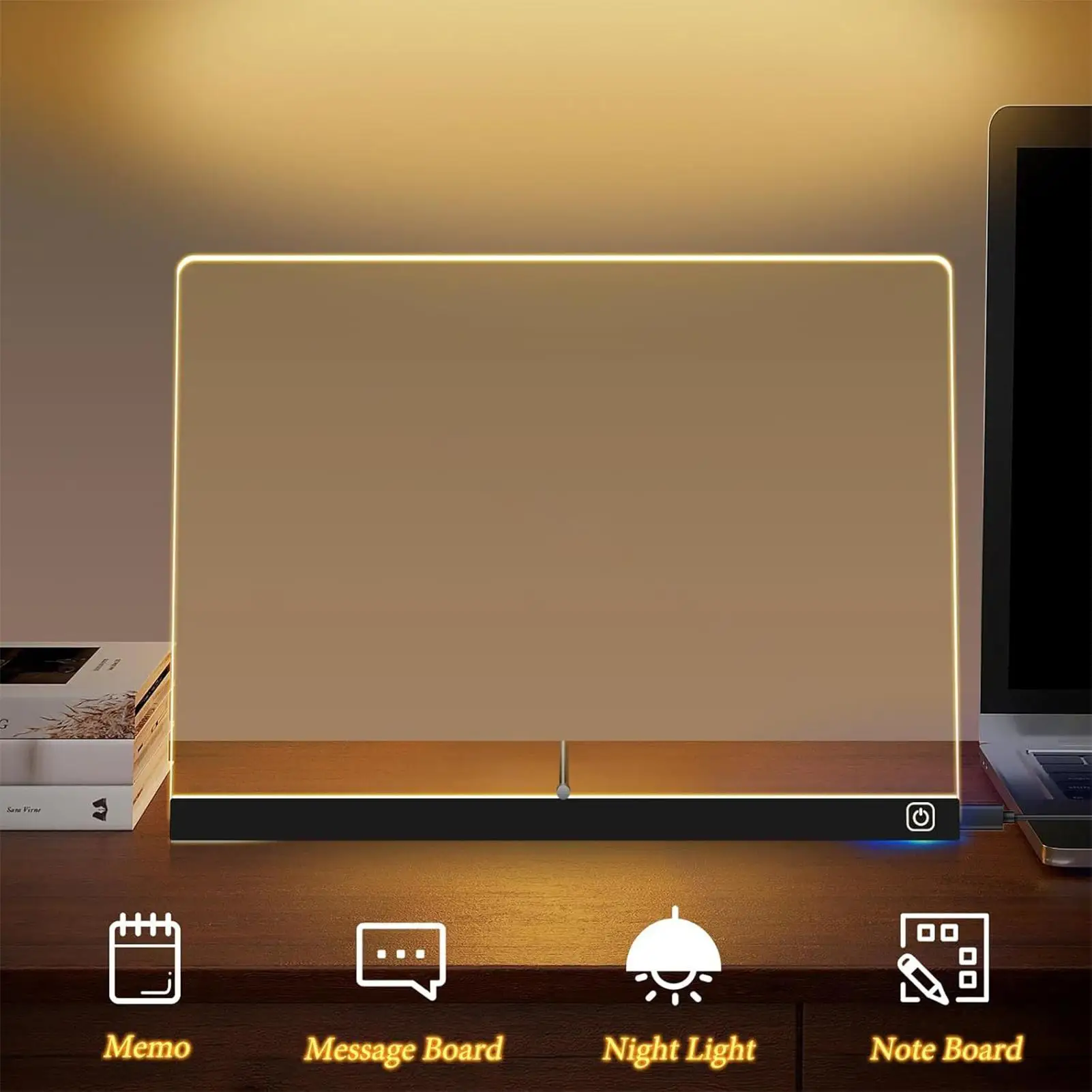 Tableau de notes Led 7 couleurs, effaçable à sec, contrôle tactile, jouets de peinture, panneau lumineux Led pour enfants, veilleuse, maison, bureaux, école, vacances