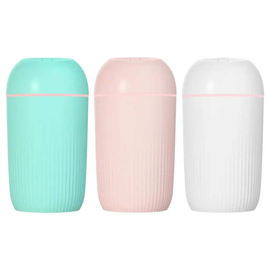 Humidificateur d'air portable avec lumière LED, diffuseur d'huiles essentielles, chambre à coucher, automatique, 420ml