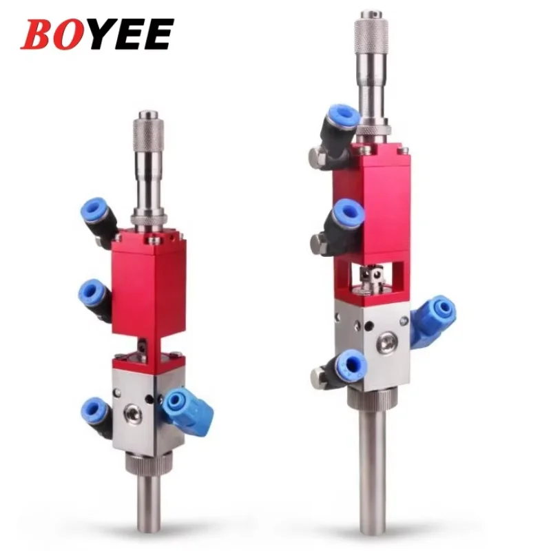 BY-3810 Single-component High frequency glue epoxy spray valve three anti-paint spray dispensing valve UV glue spray