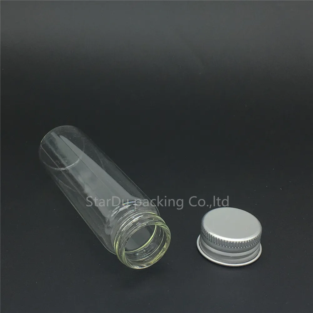 200pcs/lot Diameter 30mm 50ml Screw Neck Glass Bottle For carft/storage candy,liquid Cosmetic Bottles