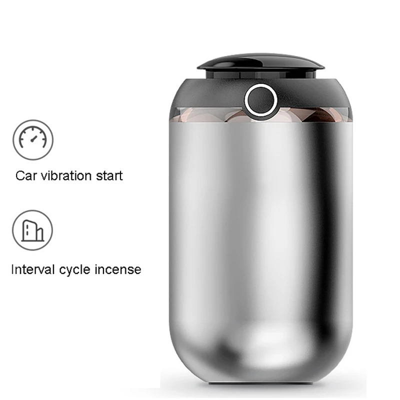 Car Air Freshener AI Smart Aroma Diffuser Essential Oil Room Fragrance USB Charging Smell Distributor Aromatherapy Machine