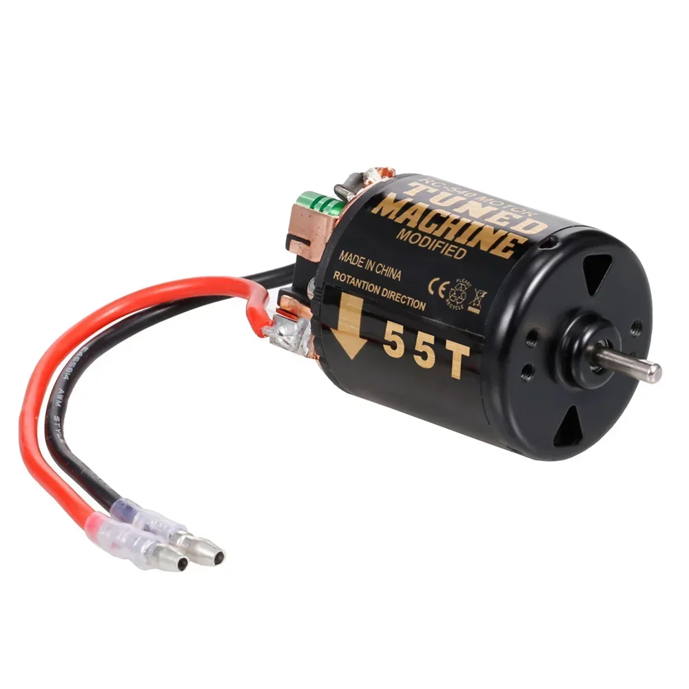 RC 540 35T 45T 55T Brushed Motor for RC Car Rock Crawler Axial SCX10 Model