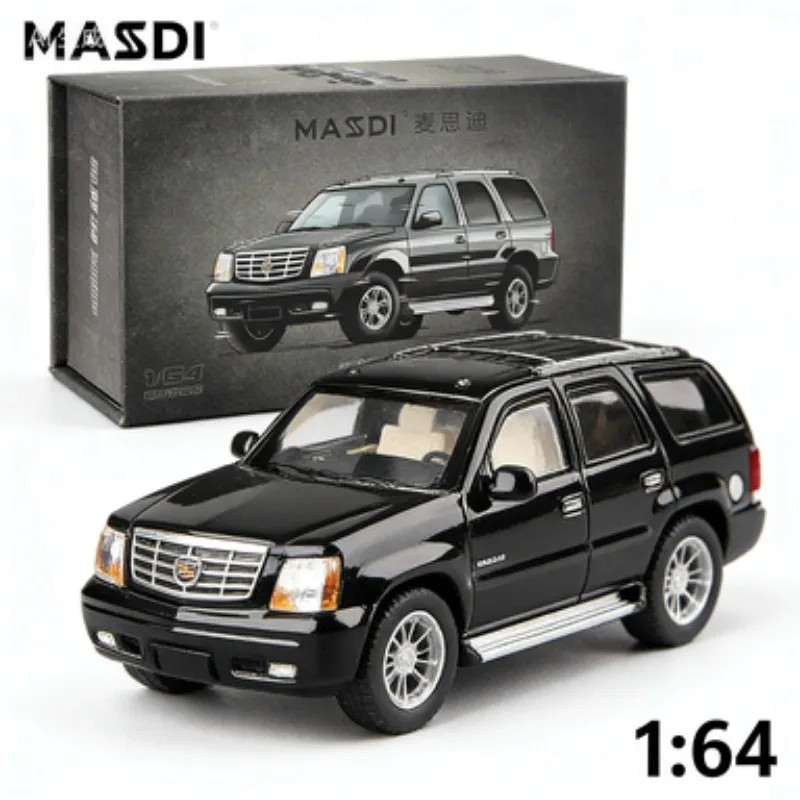 

MASDI 1:64 Cadillac, die-cast alloy model, male gift, high-end static collection piece for adults, festive creative gift.