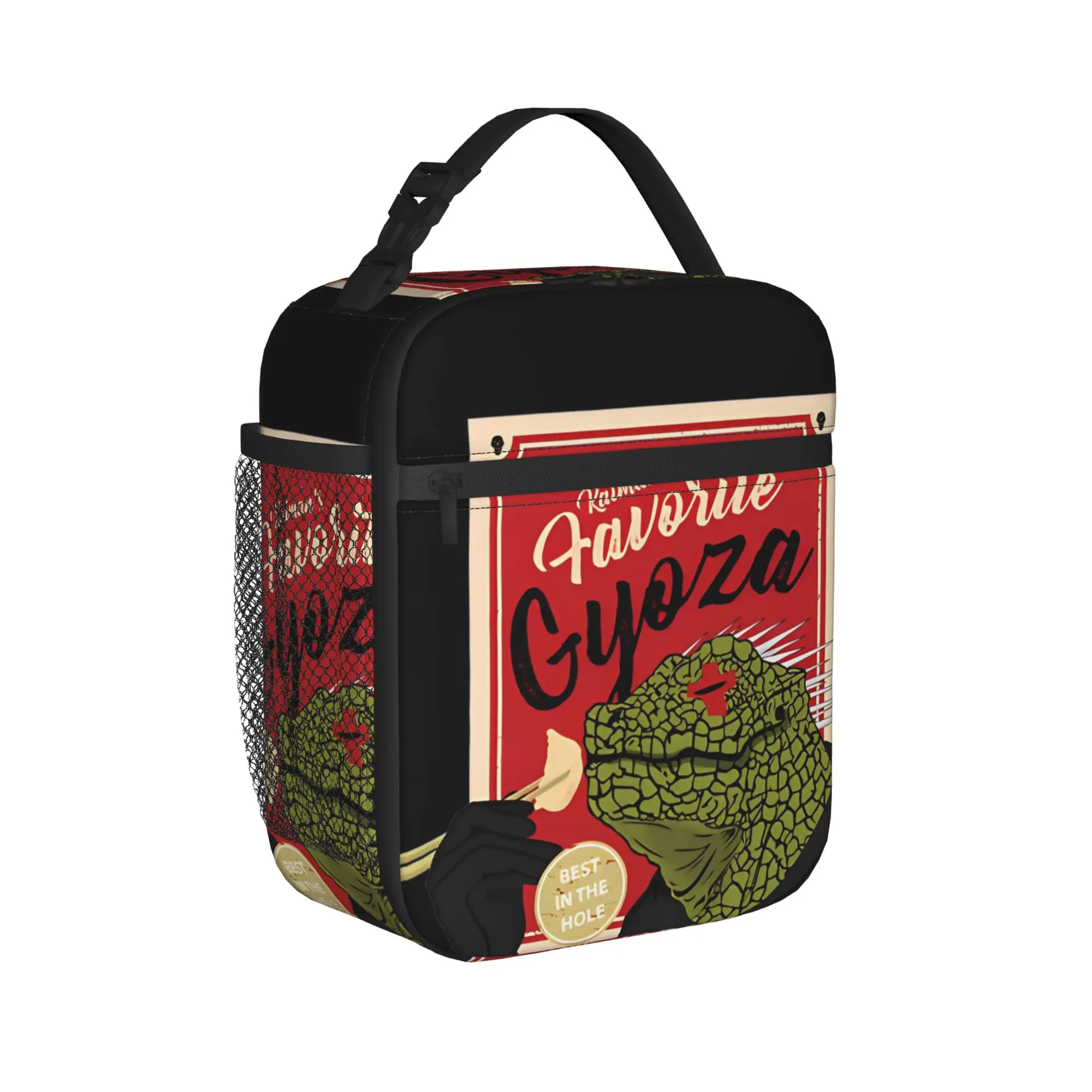 Dorohedoro Anime Kaiman Eating Gyoza  Insulated Lunch Bag Manga Nikaido Lunch Container Cooler Bag Tote Lunch Box Beach  Outdoor