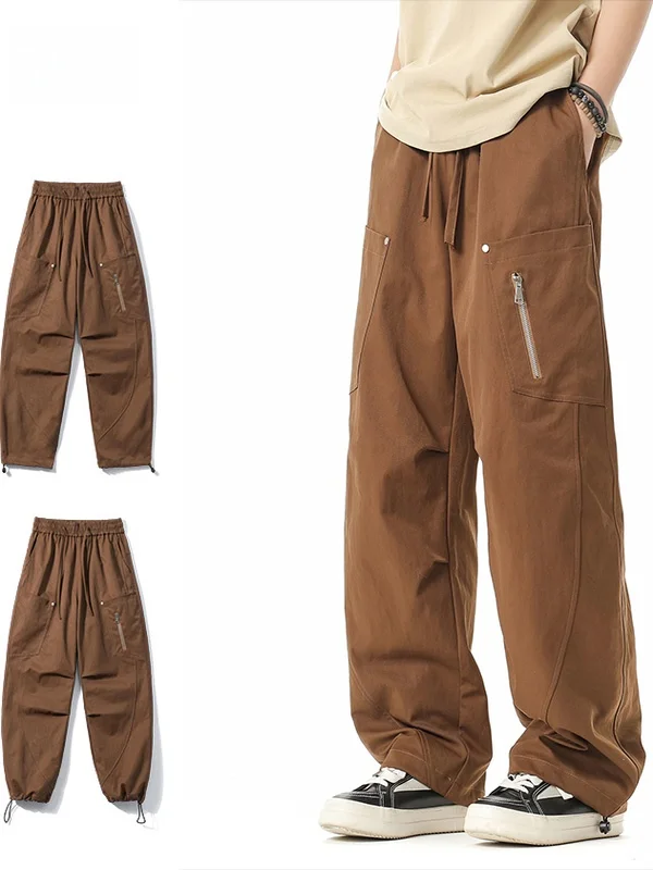 

Мужские летние функциональные брюки-карго American Sle: дышащие, свободные, прямые, для работы и повседневной носки