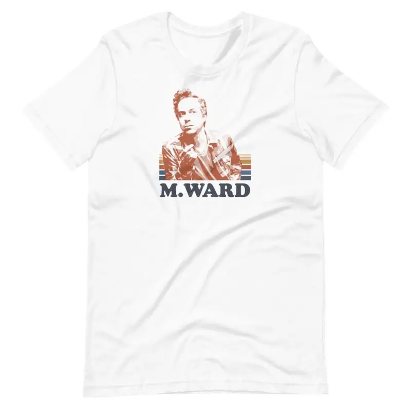 

Белая футболка M Ward Fan Art