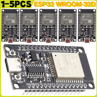 Development Board Module WiFi+Bluetooth-compatible ESP32 WROOM-32D Development Board Ultra-Low Power Consumption for Smart Home