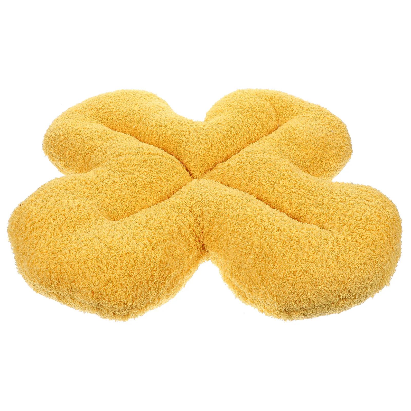 

Shamrock Shaped Throw Pillow Comfortable Lightweight Decorative Pillow for Couch Sofa Bedroom Car Restaurant Warm Atmosphere