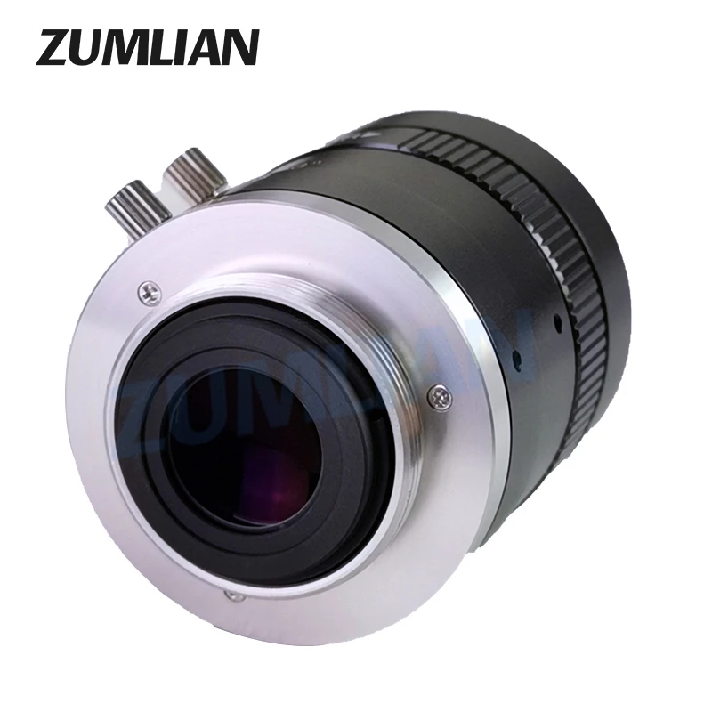 ZUMLIAN 50mm Vaste Focus F1.8 Lens FA 2/3 ''CMOS Sensor 3MP Machine Vision C-Mount Lens voor industriële Camera's