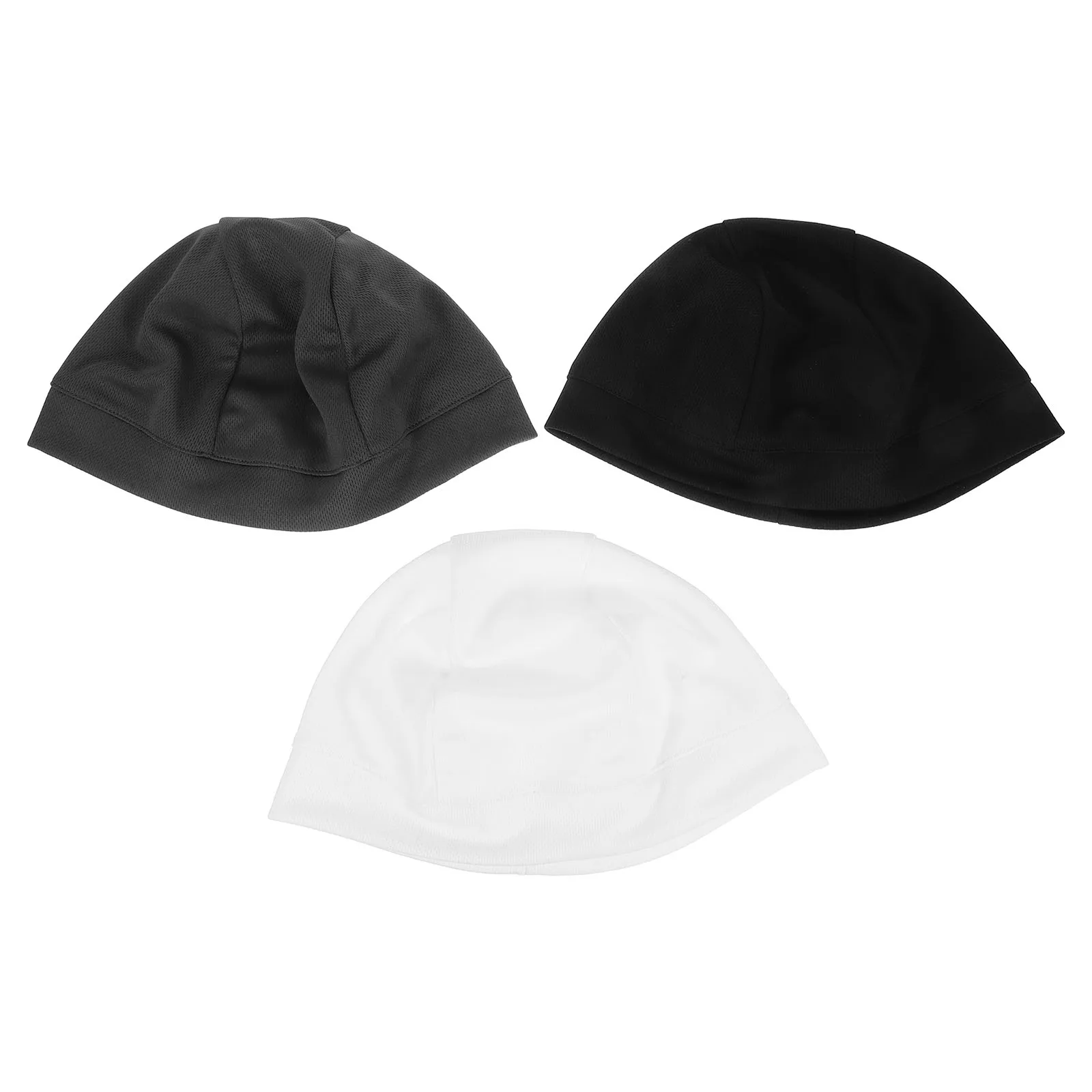 

3pcs Cycling Liner Sweat Absorb Sports Inner Quick Dry Uv Protection Wind Resistant Stretchy Linning For Outdoor