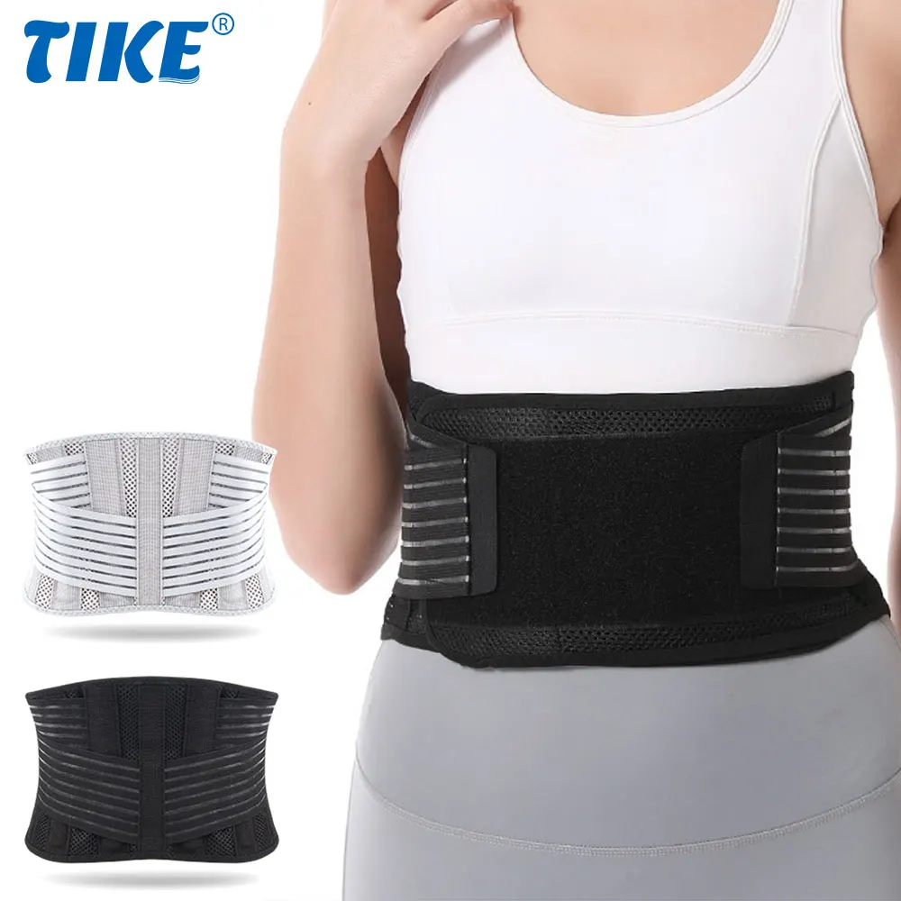 Back Support Belt with 4 Stays,Back Brace for Lower Back Pain Under Clothes,Lumbar Support for Sciatica,Herniated Disc,Scoliosis