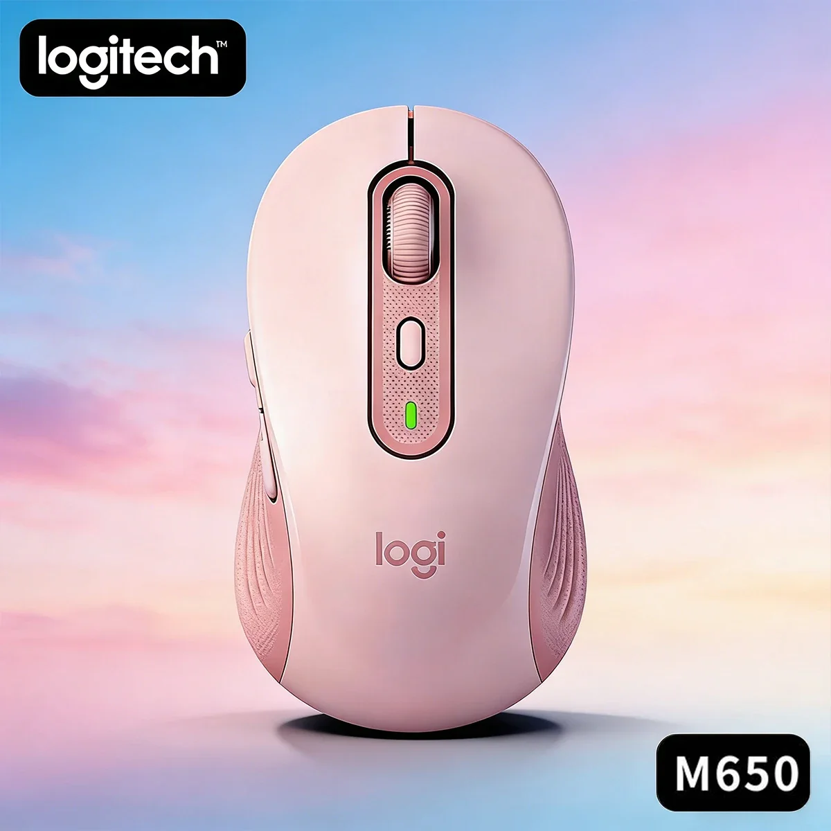 

Logitech M650/M650L Multi Device Bluetooth Mouse Silent Click Ergonomic Shape High Precision Suitable for PC Mac Desktop Home