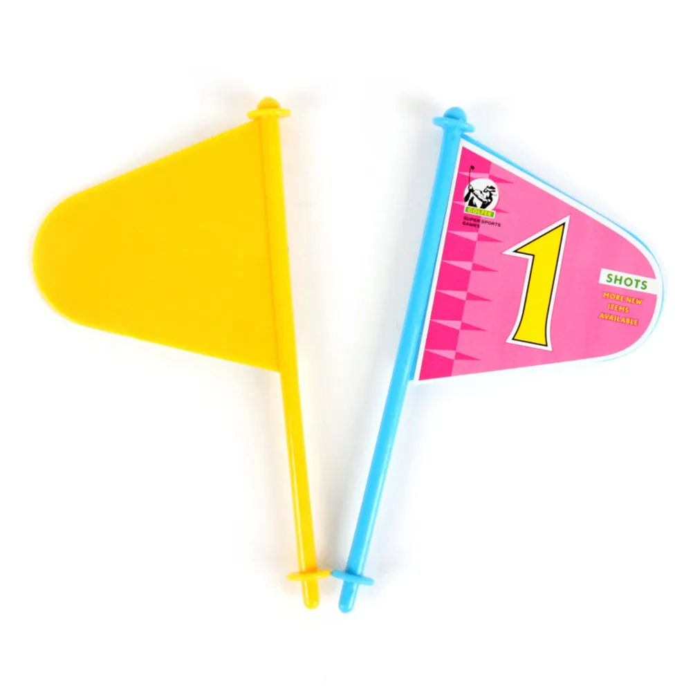

2Sets Kid Golf Practice Set Premium Plastic Colorful Lightweight Outdoor Backyard Beach Mini Gift Game Training for Children
