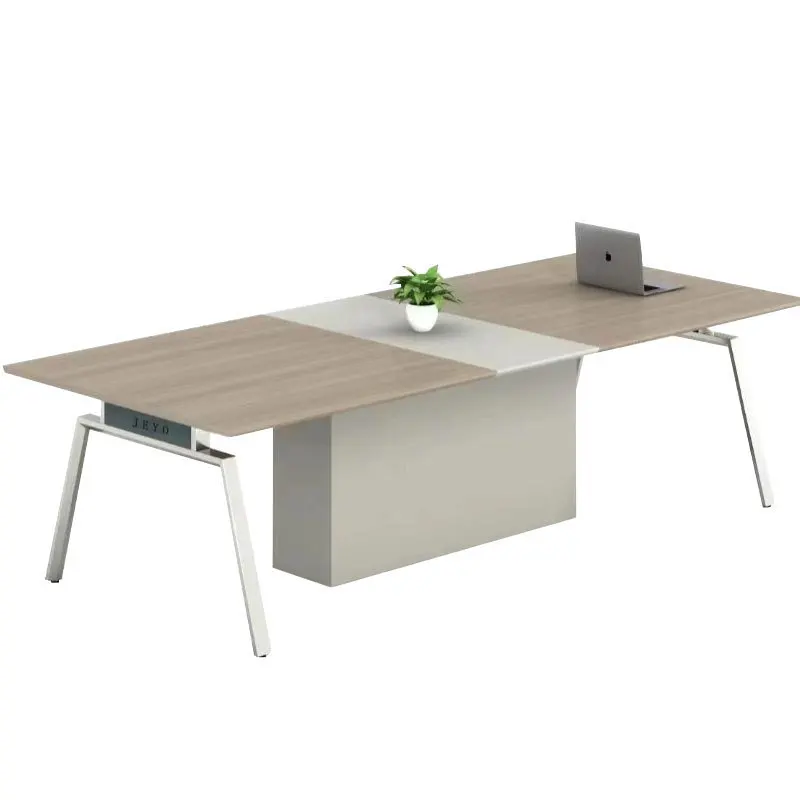 

Conference table Long table Small strip table Simple modern conference room and chair combination Training