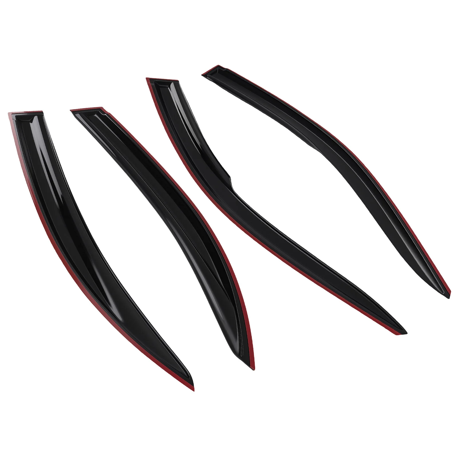 

Side Window Rain Guard Set for Honda Civic 4Dr 01-05 4pc Wind Deflector