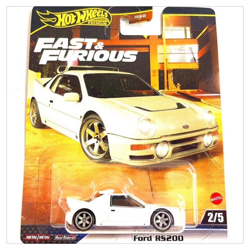 Original Hot Wheels Hnw46 E Case Fast&Furious Serise Model Car Die Toyota Ford Cast Model Surprise Gifts Collection Toys Car
