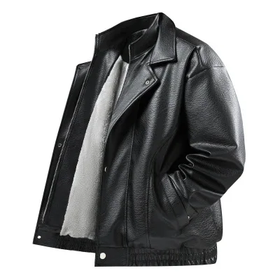 Black fleece materia