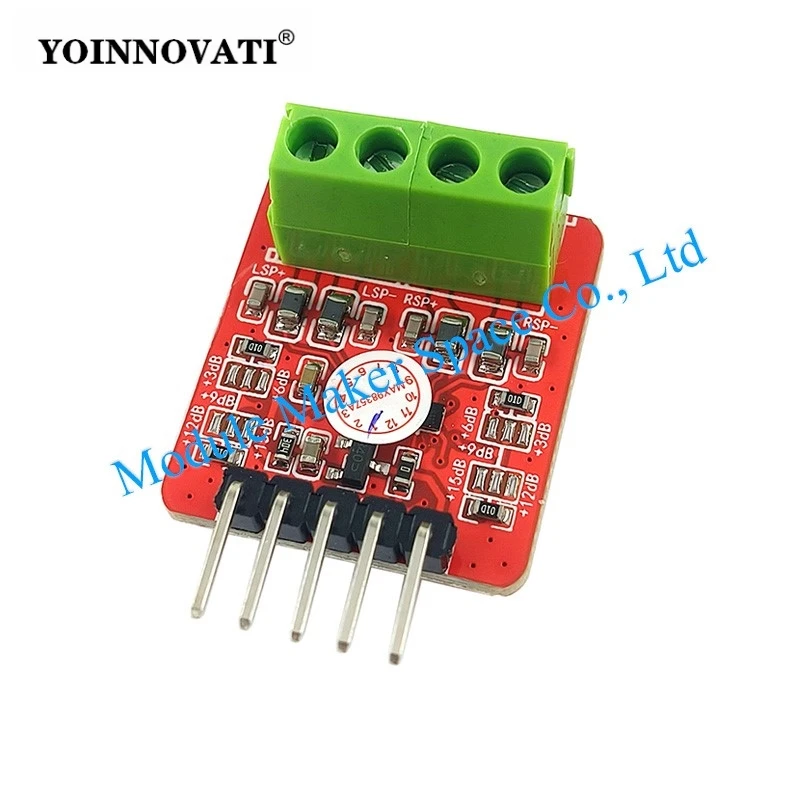 MAX98357A I2S Stereo Audio Amplifier Module 2.5V - 5.5V D-Class Amplifier Board with 8-Channel TDM Support