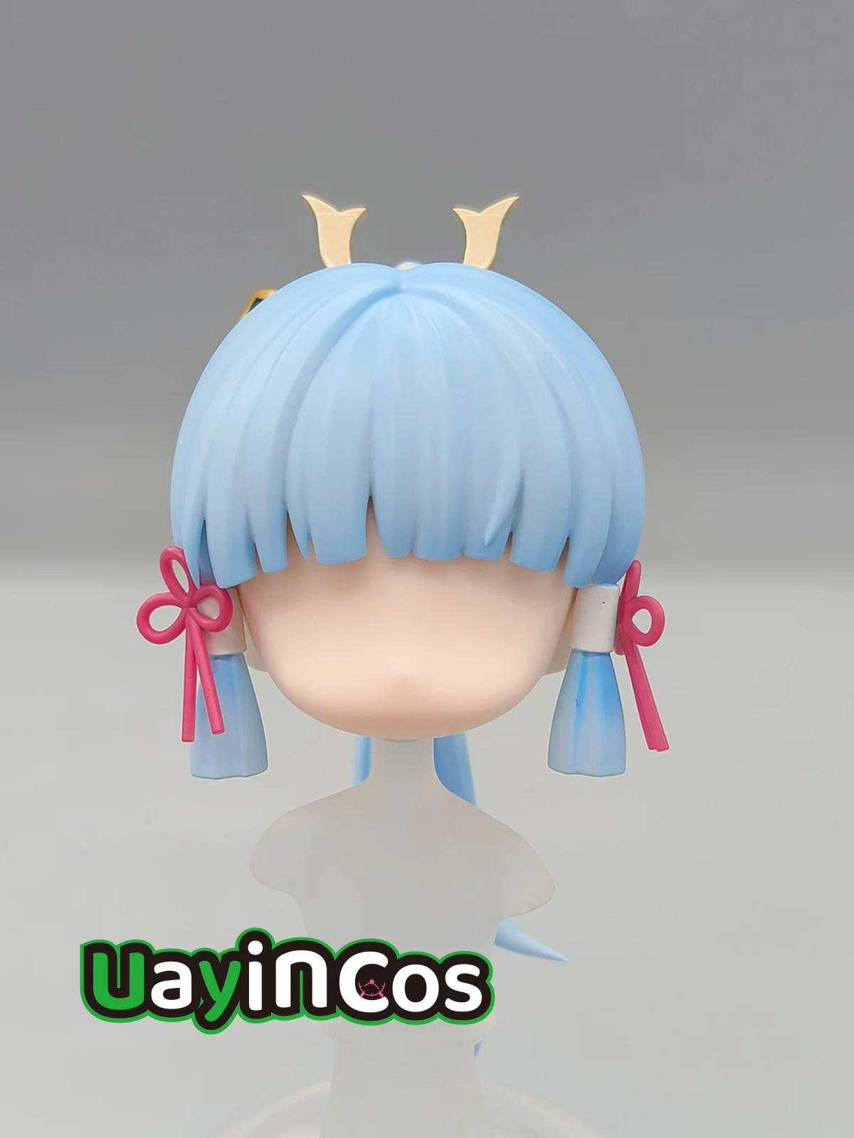 

Genshin Impact Kamisato Ayato ручной работы OB11 OB22 GSC оболочка для волос съемный парик для волос лицевые панели аксессуары для кукол BJD игры аниме T