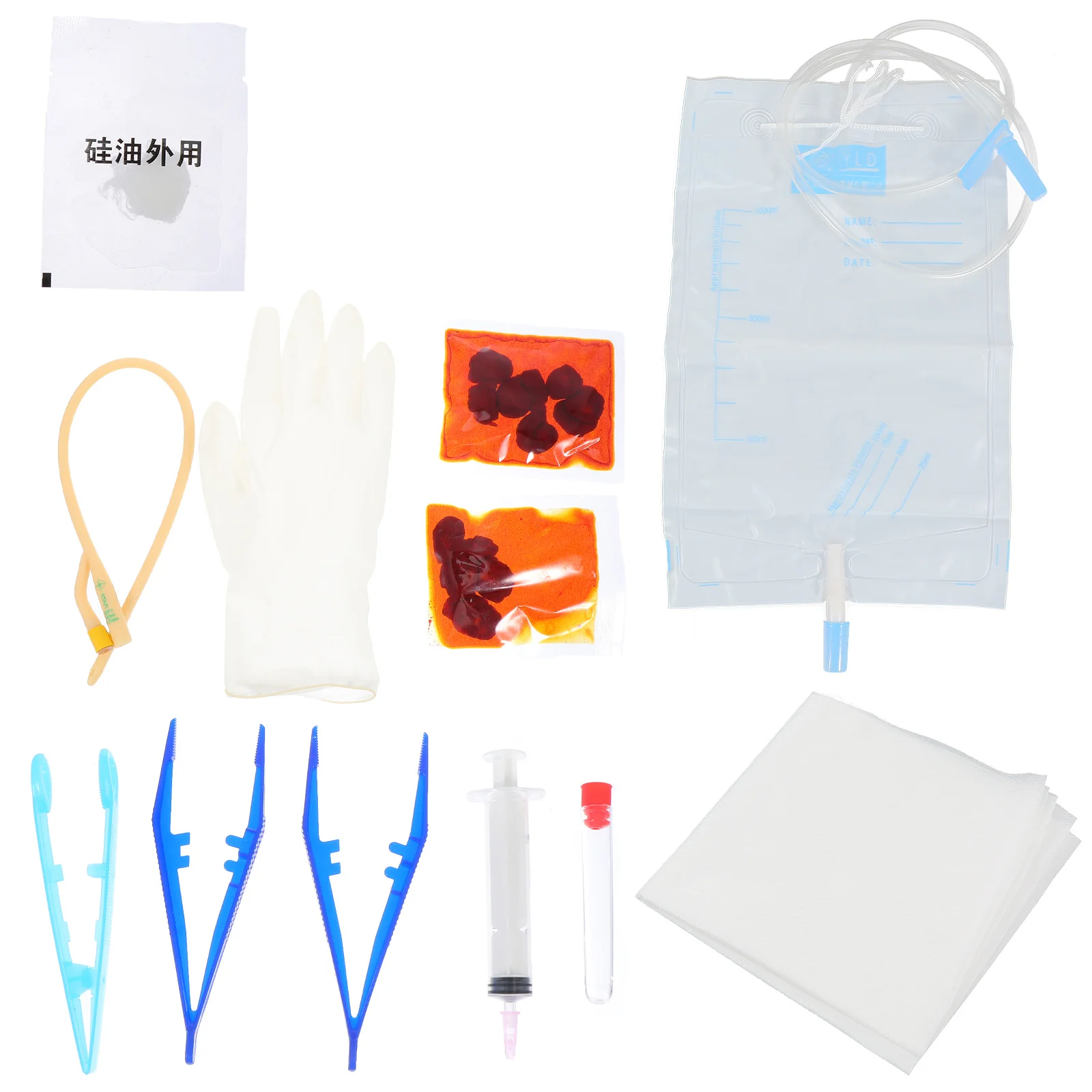 1 مجموعة المتاح قسطرة الإحليل حقيبة طبية مواد عالية الجودة مريحة الكبار استخدام القسطرة جهاز المعدات الطبية #4