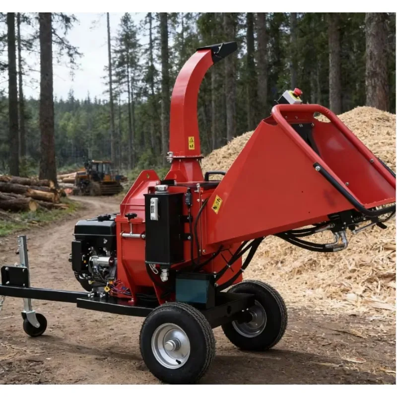 

【Popular】The Mobile Garden Wood Crushing Machine Can Be For Branches And Trunks Of Varying Hardness, Making It Widely Appli