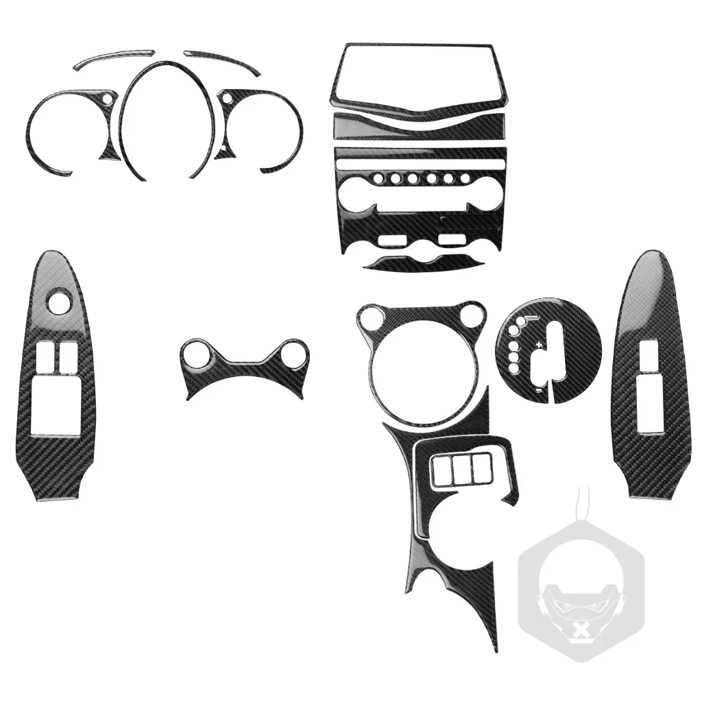 

For Nissan Z34 Nissan 370Z Carbon Fiber Central Control Row Gear Water Cup Heating Button