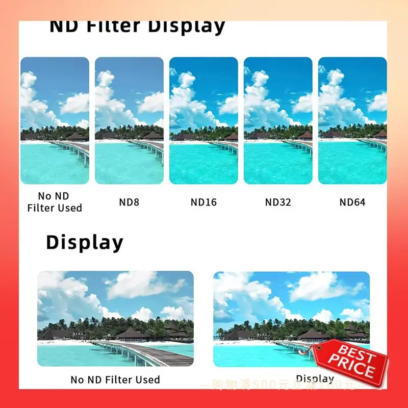 

ABNR O4 Air Unit Pro Filter Drone Optical Glass Photographic Parts Aluminum Alloy Frame Sports Action Camera