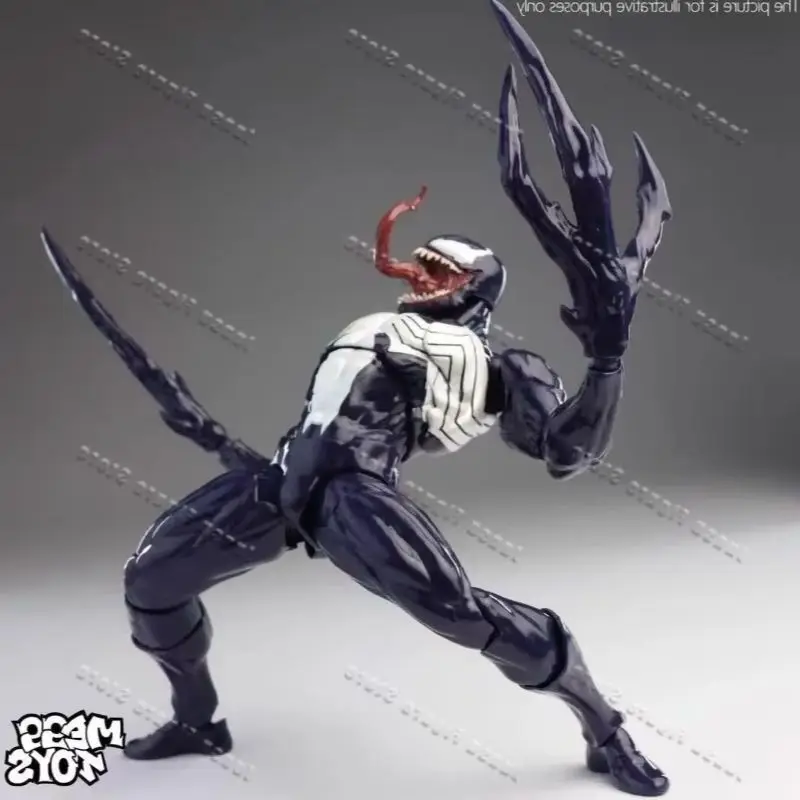 

NEW Mess Toys Venom Spider Man Lethal Neighbor Symbiotic Black Suit Messtoys Spiderman Anime Action Figure Model Doll Gifts Toys